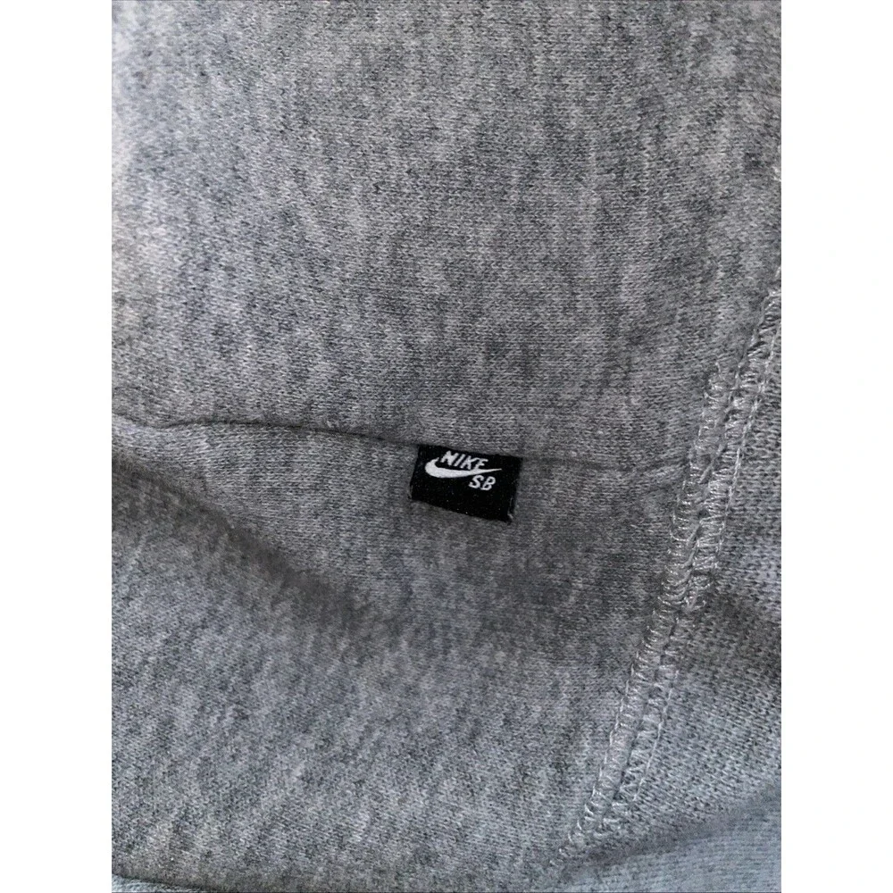 Nike SB Sweater Womens Large Gray Nike SB Pullover Hoodie Sweatshirt